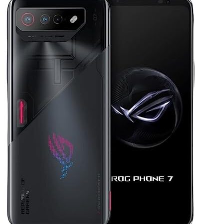 ASUS ROG Phone 7 5G Dual SIM 512GB 16GB RAM Factory Unlocked (GSM Only | No CDMA - not Compatible with Verizon/Sprint) Global Version - Black