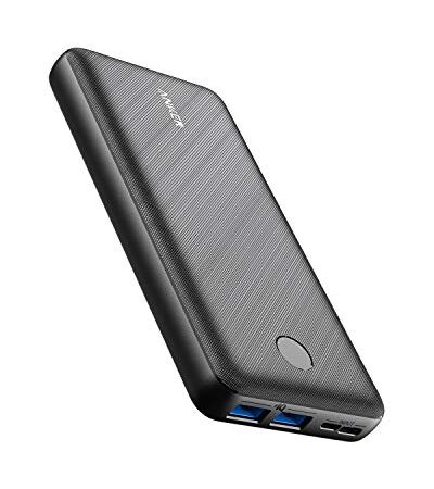 Anker PowerCore Essential 20000 (モバイルバッテリー 20000mAh) 【USB-C入力ポート/PSE技術基準適合/PowerIQ/低電流モード搭載】 iPhone iPad Android 各種対応 (ブラック)