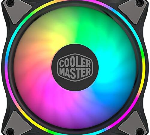 Cooler Master MasterFan MF120 Halo PCケースファン RGB搭載 シングルファン デュアルループ MFL-B2DN-18NPA-R1 FN1367