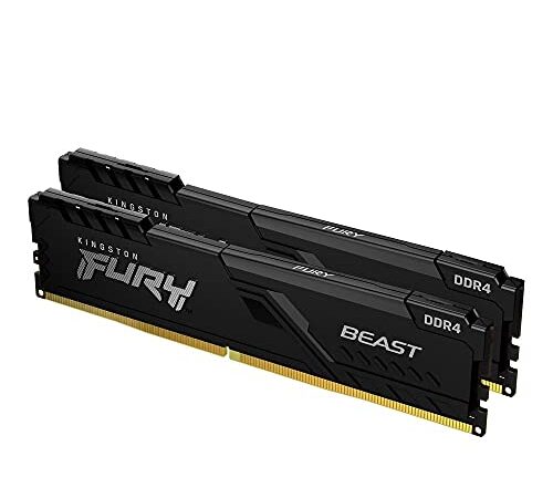 キングストン Kingston FURY デスクトップPC用メモリ DDR4 2666MT/秒 16GB×2枚 Kingston FURY Beast ビースト CL16 KF426C16BB1K2/32 製品寿命期間保証