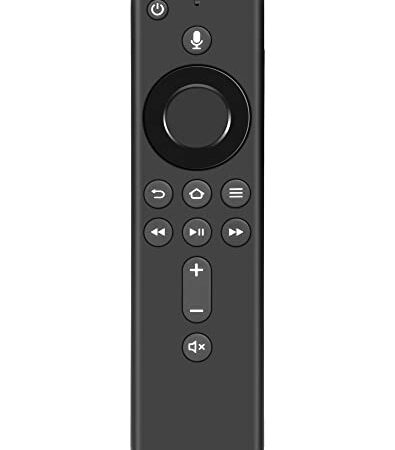 ZitFRi TVリモコン L5B83H交換用 リモコン ファイヤースティックtv用 リモコン Amazon Fire Stickテレビ用 For Fire Stick Television 4K用 音声認識リモコン Fire TV Stick 4K / Fire TV(第3世代)/ Fire TV Cube 用 シリコン 日本語説明書付き