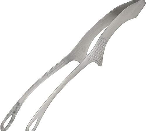 下村企販 先端が浮いて汚れない スマートキッチントング 【日本製】 細かい食材も掴みやすい アウトドア 食洗器対応 焼き肉 揚げ物 全長26cm 仙武堂 燕三条 42497