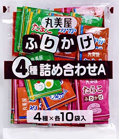 丸美屋フーズ 業務用 ふりかけ 4種 詰め合わせA (2.5g×40食入)