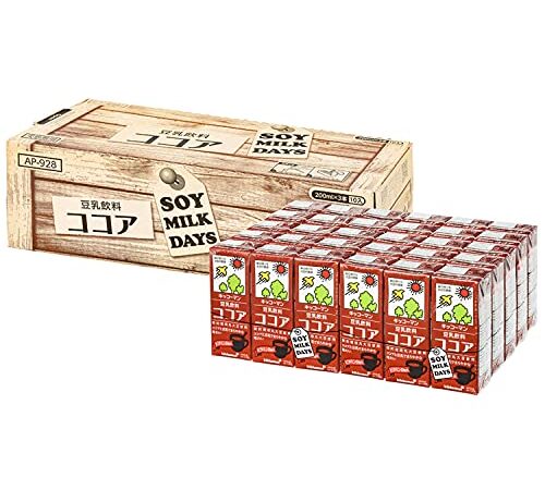 【Amazon.co.jp限定】キッコーマン 豆乳飲料 ココア SOYMILK DAYS 200ml×30本