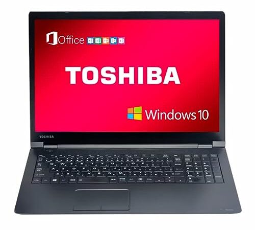 TOSHIBA Dynabook B65/B /MS Office 2019 H&B/第6世代Core i5-6200 2.3GHz／8GBメモリ／SSD256GB／Ｗebカメラ／DVDマルチ／Win10/パソコン (8GB・SSD256GB, Corei5) (整備済み品)