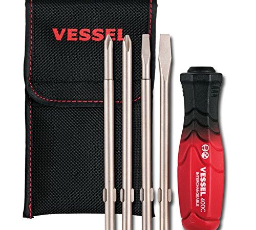 ベッセル(VESSEL) デュアルトーン差替ドライバー (4本組) TD-2100