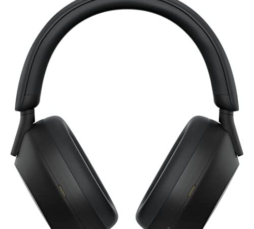 ソニー ワイヤレスノイズキャンセリングステレオヘッドホン WH-1000XM5:ノイキャン性能向上/Amazon Alexa搭載/通話性能向上/ソフトフィットレザーによる高い遮音性/ブラック WH1000XM5 BM