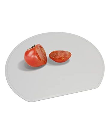 シービージャパン まな板 半月型 [32×28cm] グレー 抗菌仕様 日本製 食洗機対応 熱湯消毒OK スペースを無駄なく使える半月まな板[抗菌] atomico