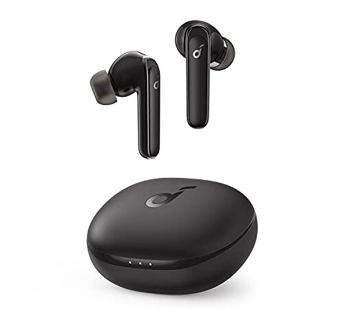 Anker Soundcore Life P3（ワイヤレス イヤホン Bluetooth 5.2）【完全ワイヤレスイヤホン / Bluetooth5.2対応 / ワイヤレス充電対応/ウルトラノイズキャンセリング/外音取り込み / IPX5防水規格 / 最大50時間音楽再生 / ゲーミングモード/専用アプリ対応/通話ノイズリダクション/PSE技術基準適合】ブラック