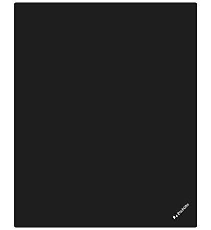 Bauhutte ( バウヒュッテ ) デスクごとチェアマット カーペット ゲーミング 特大サイズ ( 160 × 130 cm 厚さ 1.5mm ) ブラック BCM-160BK