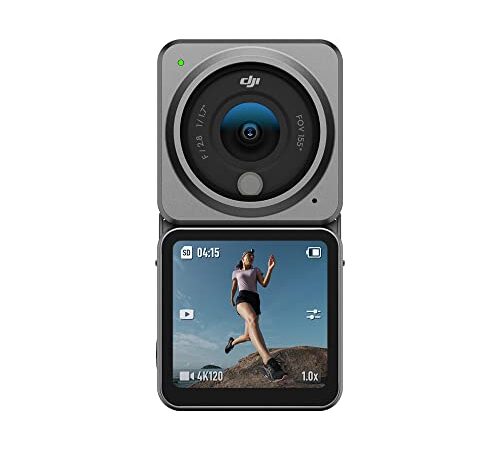 【国内正規品】DJI Action 2 Dual Screenコンボ 4Kアクションカメラ デュアルOLEDタッチスクリーン 超広角155°FOV ジンバル 磁気で装着 手ブレ補正技術 防水 Vlogやアクションスポーツ撮影 耐衝撃性 防塵性 8倍スローモーション バイク用 アウトドア用