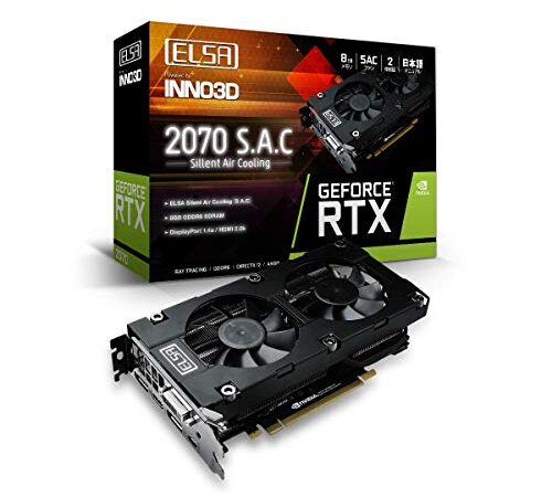 ELSA エルザ GeForce RTX 2070 S.A.C グラフィックスボード VD6830 GD2070-8GERS