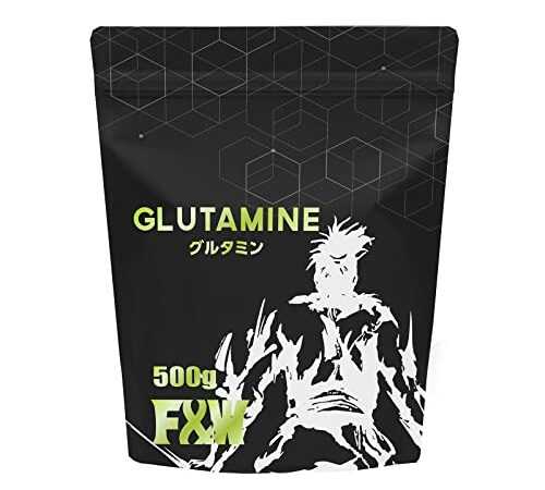 F&W(エフアンドダブリュー) グルタミン パウダー 500g (単品)