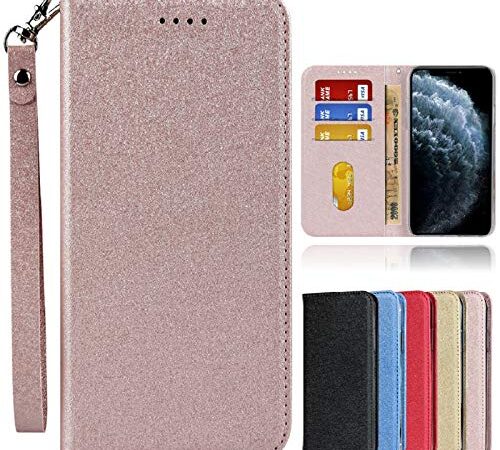 Google Pixel 3a ケース 手帳型カバー Pixel3a ピクセル3a ケース Pixel3aカバー Pixel3a ピクセル3a スマホケース Jaorty 内蔵マグネット カードポケット スタンド機能 蚕糸 PUレザー おしゃれ-ピンク