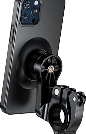 Kaedear(カエディア) バイク スマホホルダー 防水 バイク用スマホホルダー スマホ 携帯 ホルダー スタンド マウント スマートロック Ⅰ プッシュロック機構 KDR-M19SL (レギュラー)