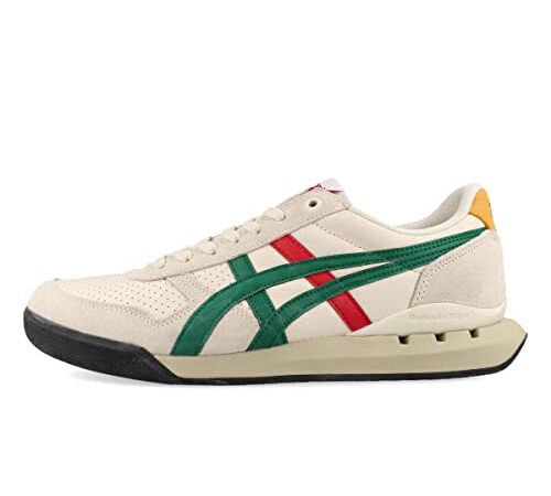 [オニツカタイガー] ULTIMATE 81 EX アルティメイト 81 EX メンズ レディース ローカット BIRCH/KALE ベージュ 1183b510-203_26.0cm