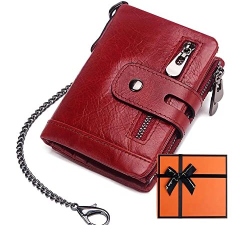 財布 メンズ 財布メンズ 財布レディース 二つ折り 小銭入れ カード 大容量 コイン ウォレットカード収納 人気 一流の財布職人が作る ビジネス ギフト レッド