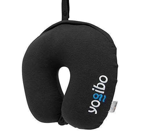 Yogibo Neck Pillow Logo ヨギボー ネックピロー ロゴ ダークグレー 旅行