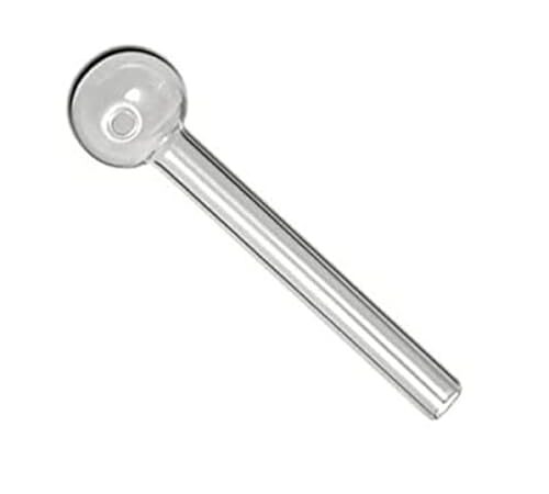 【厚め耐熱ガラス】 【3本セット】 ガラスパイプ ハッカパイプ メンソール 10.5cm 28mmφ glass pipe