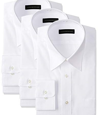 [コナカ] 白無地ワイシャツ長袖3枚セット 形態安定加工【レギュラーカラー】 メンズ 白無地セット(レギュラーカラー) 首回り39cm裄丈82cm