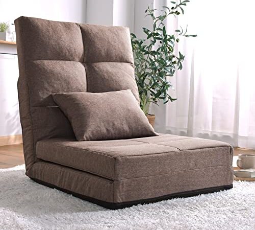 タンスのゲン ソファーベッド 3WAY 1人掛け クッション付き 座椅子 フロアソファー 15210053(64989)