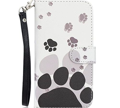 AQUOS sense2 ケース au SHV43 ケース docomo SH-01L ケース アクオス センス2 手帳型ケースかわいい ストラップ付き 【BOBOTO】 カード収納 スタンド機能付き マグネット開閉式 財布型 小銭収納 全面保護 滑り防止 耐衝撃 (AQUOS sense2 (SH-01L/ SHV43), B1)