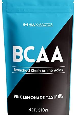 [ピンクレモネード味] 人工甘味料不使用 ハルクファクター BCAA 510g ベータアラニン ベタイン配合 国産