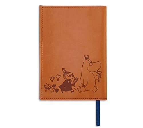 [HIGHTIDE] MOOMIN ムーミン ブックカバー ブラウン [MM068]