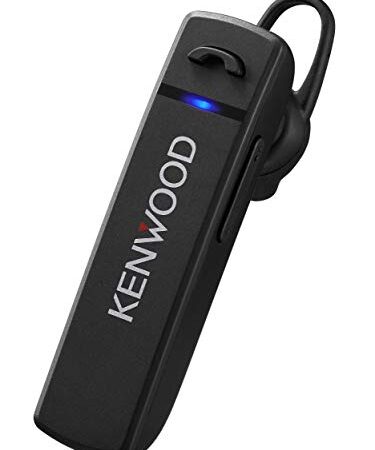 JVCケンウッド KENWOOD KH-M300-B 片耳ヘッドセット Bluetooth対応 連続通話時間 約23時間 左右両耳対応 テレワーク・テレビ会議向け ブラック