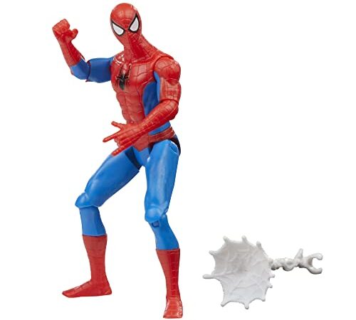 MARVEL マーベル スパイダーマン エピックヒーローシリーズ クラシック スパイダーマン アクションフィギュア、4インチ(10 cm)サイズ、アクセサリー付き、対象年齢４才以上 F6973 正規品