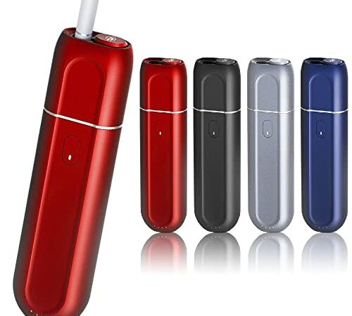 PASUS V6 Plus 加熱式タバコ アイコス互換機 連続40本 2段階温度調節 自動クリーニング IQOS互換機 加熱式たばこ 電子タバコ 電子たばこ パス ブイシックス プラス (カージナルレッド)