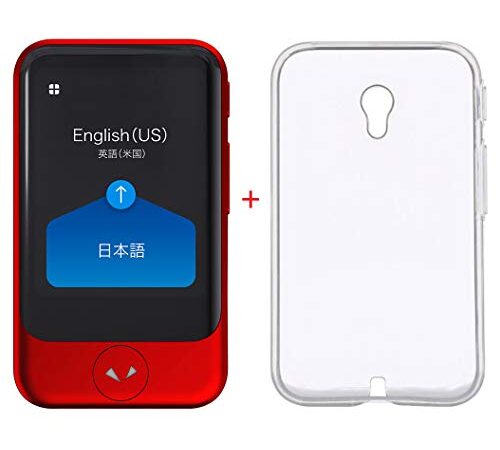 POCKETALK ポケトーク S RED 通信2年付 特典専用ケース付き ソースネクスト