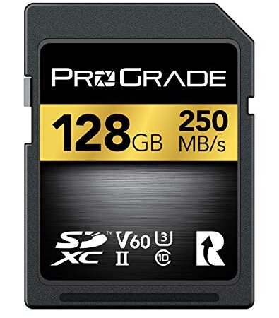 ProGrade Digital (プログレードデジタル) 【SDXC UHS-II V60】 GOLD 128GB 正規輸入品【Amazon.co.jp限定】