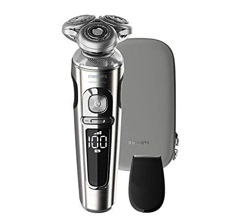 フィリップスS9000 プレステージ メンズ電気シェーバー72枚刃 回転式お風呂剃り&丸洗い可 SP9820/12