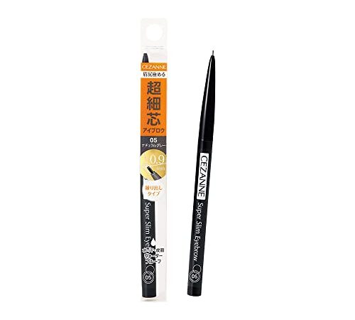 セザンヌ 超細芯アイブロウ 05 ナチュラルグレー 0.02g アイブロウ 繰り出しタイプ 自然なグレー ウォータープルーフ
