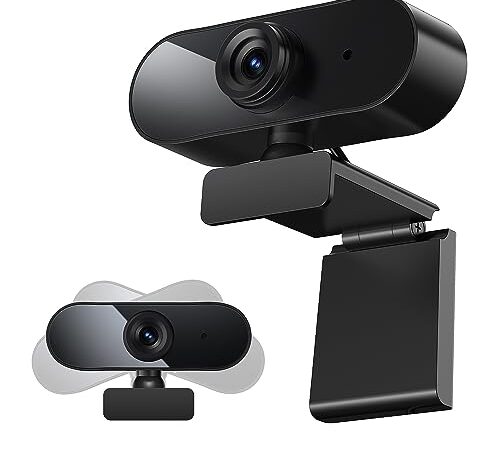 【2023 モデル】 Webカメラ ウェブカメラ HD1080P 200万画素 内蔵マイク 120°広角 自動光補正 ドライバ不要 USBカメラ 30FPS 小型 PCカメラ Windows Mac Chrome対応 クリップ/スタンド式 三脚対応 ケーブル長1.5m 在宅勤務/WEB会議/ビデオ通話/オンライン授業/ZOOM/SKYPE