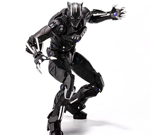 ファイティングアーマー ブラックパンサー ノンスケール ABS＆ダイキャスト製 塗装済み完成品 アクションフィギュア