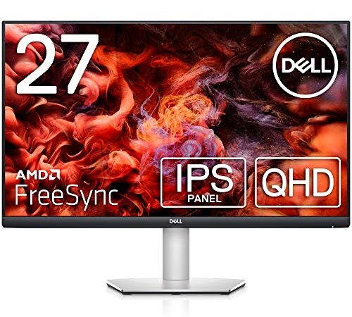 【Amazon.co.jp限定】Dell S2721DS 27インチ モニター (3年間無輝点交換保証/QHD/IPS非光沢/DP・HDMIx2/縦横回転・高さ調節/AMD FreeSync/スピーカー付)