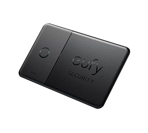 Anker Eufy (ユーフィ) Security SmartTrack Card (紛失防止トラッカー) 【 Appleの「探す」に対応 (iOS端末のみ) / なくしものが、無くなる/紛失防止タグ/探し物/スマホが見つかる/置き忘れ防止/スマホ鳴らす】