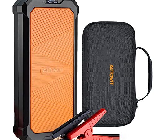 Autowit Super Cap2 ジャンプスターター 12V スーパーコンデンサ搭載 リチウムバッテリー無し 事前充電不要 高安全性 急速充放電 12V車用エンジンスターター（最大7.0Lガソリン車・4.0Lディーゼル車対応） 内蔵式スーパーキャパシタ 低劣化 長寿命 収納ケース付き 24ヶ月保証