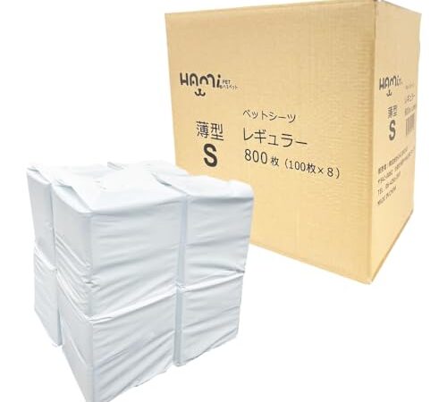 HAMI PET ペットシーツ 薄型 レギュラーワイド スーパーワイド 業務用 トイレシート ペット シーツ 犬 猫 大容量 ペットシート (レギュラー 800枚)