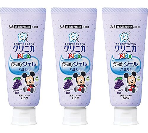 [医薬部外品]クリニカKid'sジェルハミガキ グレープ 60g 3個パック