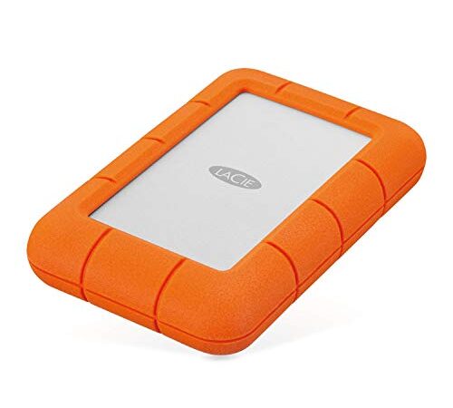 LaCie ラシー ポータブルHDD ハードディスク 1TB Rugged Mini USB3.0 Mac/iPad/Windows対応 [ 耐落下性 耐衝撃性 耐雨性 ] 外付けHDD 国内正規代理店品 2年保証 LAC301558