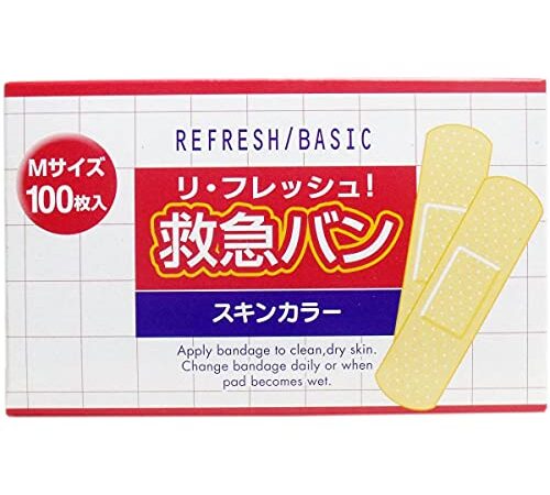 阿蘇製薬 リ・フレッシュ救急バン Mサイズ 100枚入