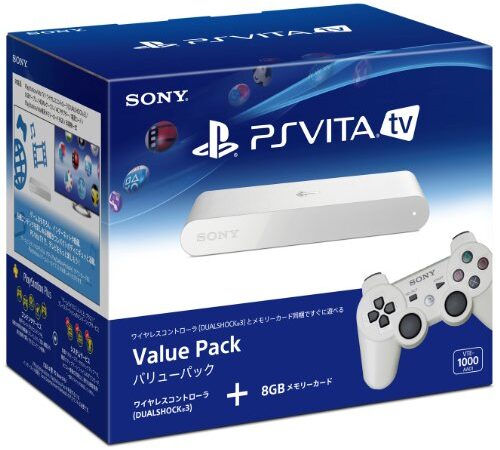 PlayStation Vita TV Value Pack (VTE-1000AA01) 【メーカー生産終了】