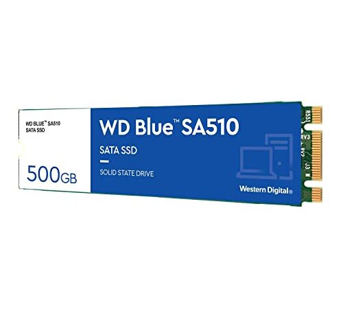 ウエスタンデジタル 内蔵SSD 500GB WD Blue SA510 M.2-2280 SATA WDS500G3B0B-EC 【国内正規代理店品】