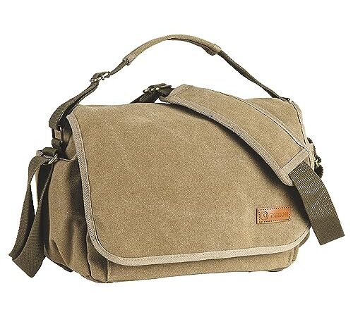 TARION RS-01 カメラバッグ ミラーレスカメラ 一眼レフカメラ ショルダーバッグ 撥水キャンバス採用 空間調整自由 大容量 耐久性