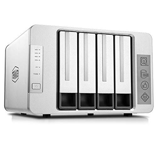 TerraMaster F4-210 NAS 4ベイ dlna対応nas クアッドコアCPU 1GBメモリ スマホ/タブレット対応 (HDD付属なし)