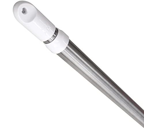 WEIMALL 物干し竿 伸縮 1.4m～2.45m ステンレス 竿 洗濯竿 伸縮物干し竿 洗濯物干し 屋外 ベランダ 室内