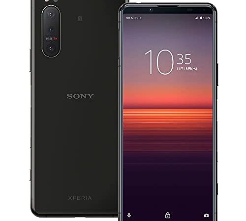 ソニー Xperia5II / SIMフリースマホ / 【日本正規代理店品】 / 防水/防塵/Snapdragon 865 / ストレージ256GB / ブラック/XQ-AS42 B